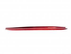 Alfa Romeo Stelvio Quadrifoglio Side Skirt Trim Kit - Carbon Fiber - Red Candy